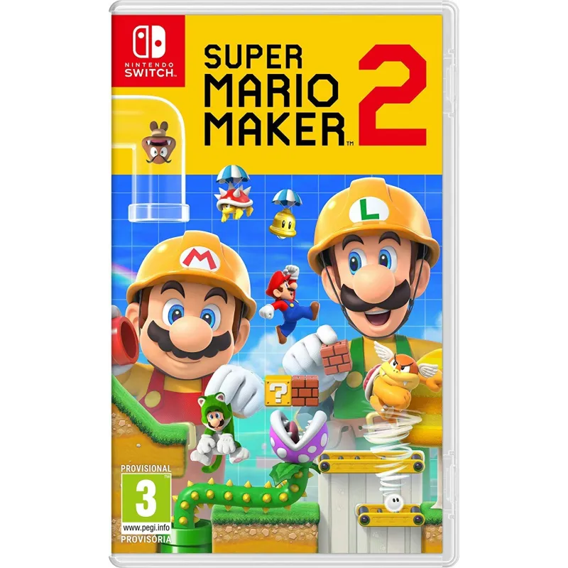 SUPER MARIO MAKER 2 SWITCH PHYSISCHES SPIEL FÜR NINTENDO SWITCH - The Shop Gamer