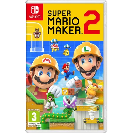 SUPER MARIO MAKER 2 SWITCH JOGO FÍSICO PARA NINTENDO SWITCH - The Shop Gamer