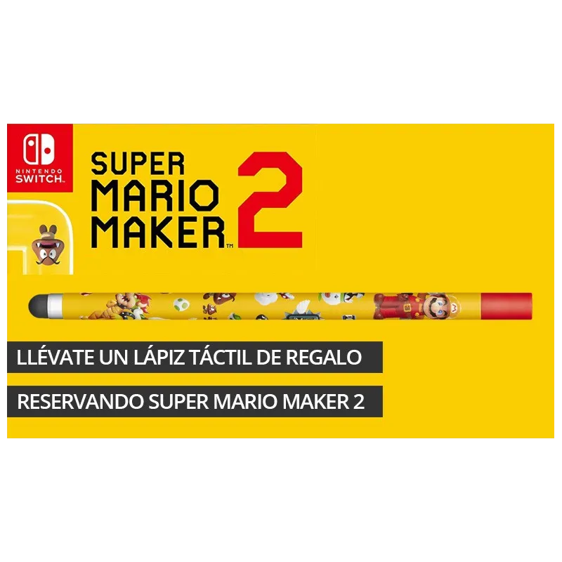 SUPER MARIO MAKER 2 SWITCH JUEGO FÍSICO PARA NINTENDO SWITCH