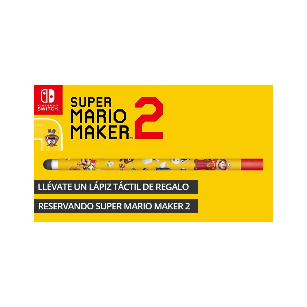 SUPER MARIO MAKER 2 SWITCH JUEGO FÍSICO PARA NINTENDO SWITCH