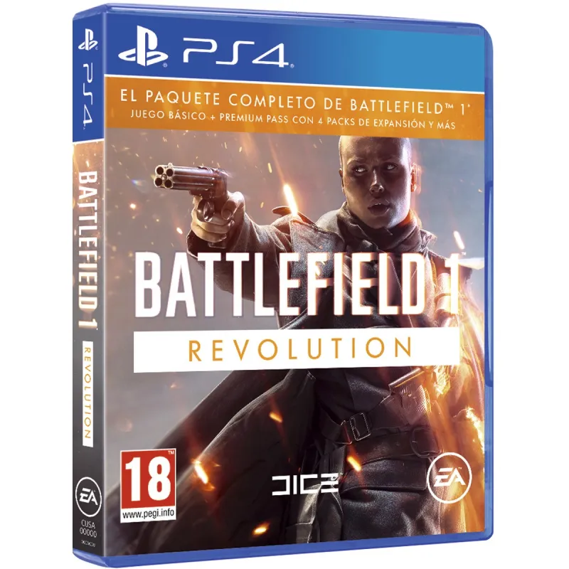 BATTLEFIELD 1 REVOLUTION PS4 GIOCO FISICO + PREMIUM PASS E EXTRA PLAYSTATION 4 - The Shop Gamer