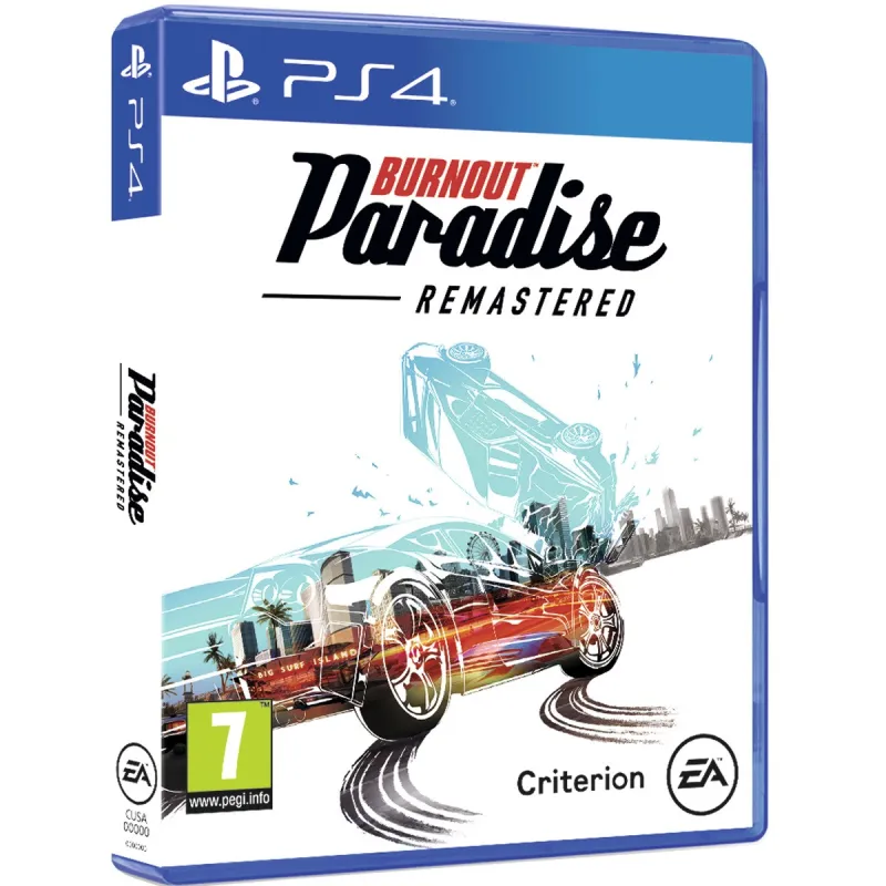 BURN OUT PARADISE REMASTERED PS4 FYSIEKE GAME VAN EA VOOR PLAYSTATION 4 - The Shop Gamer