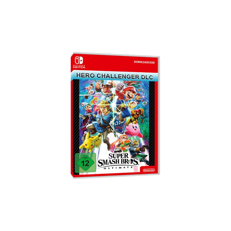 SUPER SMASH BROS ULTIMATE HERO - CHALLENGER PACK NINTENDO SWITCH CÓDIGO DE DESCARGA DIGITAL