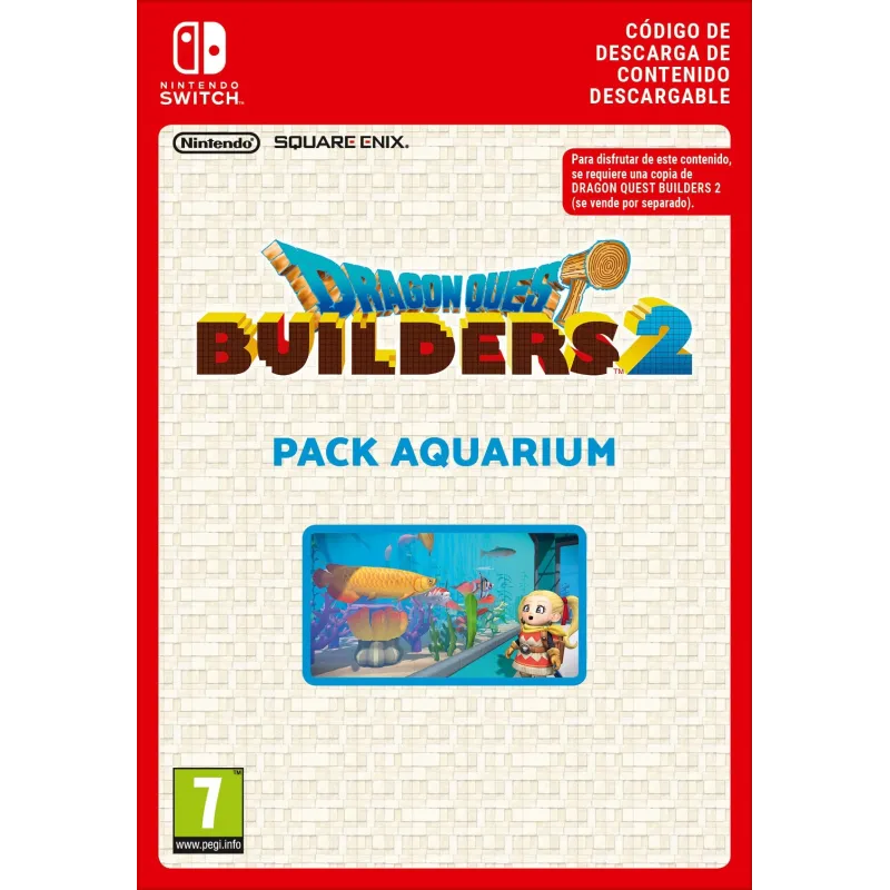 DRAGON QUEST BUILDERS 2 - PACK AQUARIUM NINTENDO SWITCH CÓDIGO DE DESCARGA DIGITAL