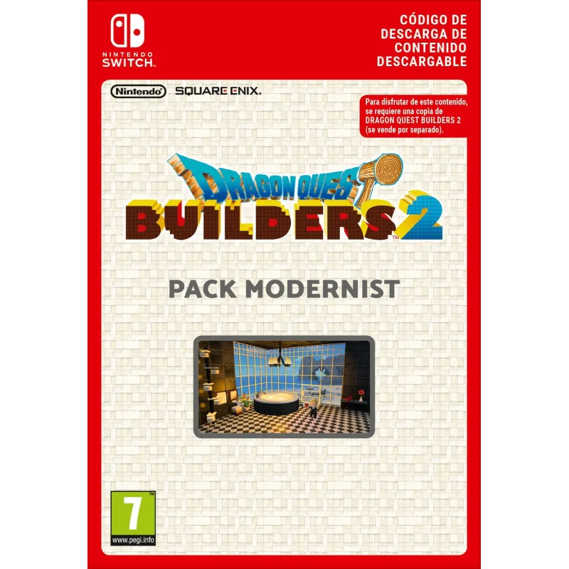 DRAGON QUEST BUILDERS 2 - PACK MODERNIST NINTENDO SWITCH CÓDIGO DE DESCARGA DIGITAL