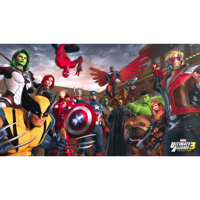MARVEL ULTIMATE ALLIANCE 3 BLACK ORDER SWITCH JUEGO FÍSICO PARA NINTENDO SWITCH