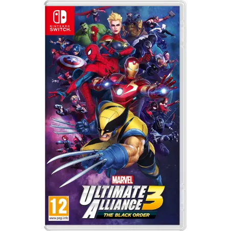 MARVEL ULTIMATE ALLIANCE 3 BLACK ORDER SWITCH JUEGO FÍSICO PARA NINTENDO SWITCH