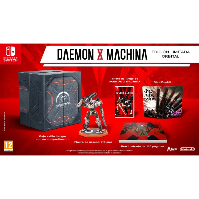 DAEMON X MACHINA SWITCH EDICIÓN LIMITADA JUEGO FÍSICO PARA NINTENDO SWITCH
