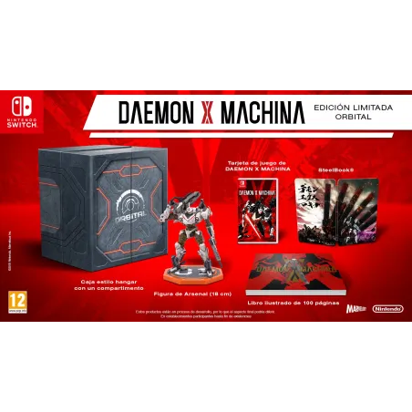DAEMON X MACHINA SWITCH EDICIÓN LIMITADA JUEGO FÍSICO PARA NINTENDO SWITCH