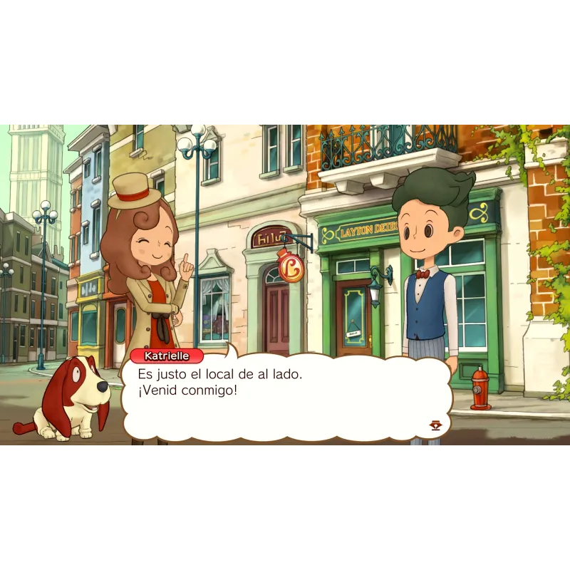 EL MISTERIOSO VIAJE DE LAYTON SWITCH JUEGO FÍSICO PARA NINTENDO SWITCH