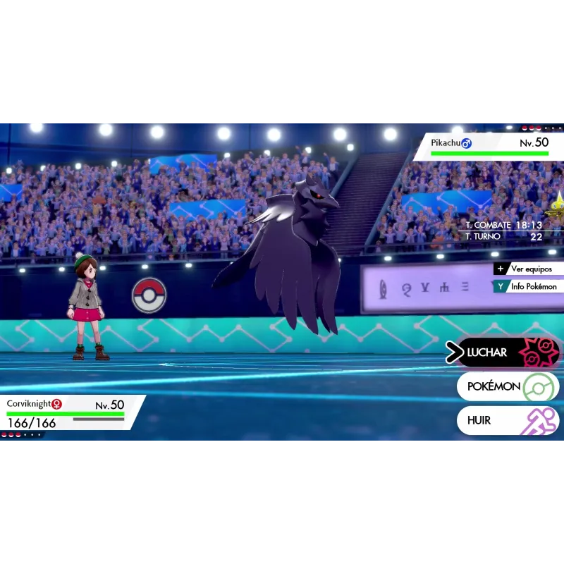 POKEMON ESCUDO SWITCH JUEGO FÍSICO PARA NINTENDO SWITCH