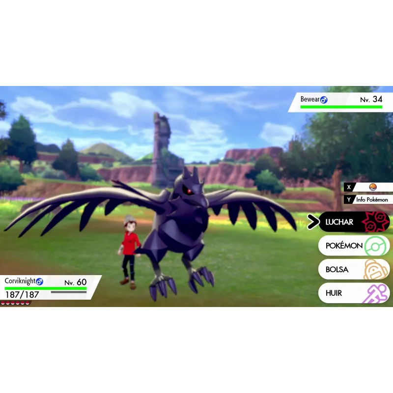 POKEMON ESCUDO SWITCH JUEGO FÍSICO PARA NINTENDO SWITCH
