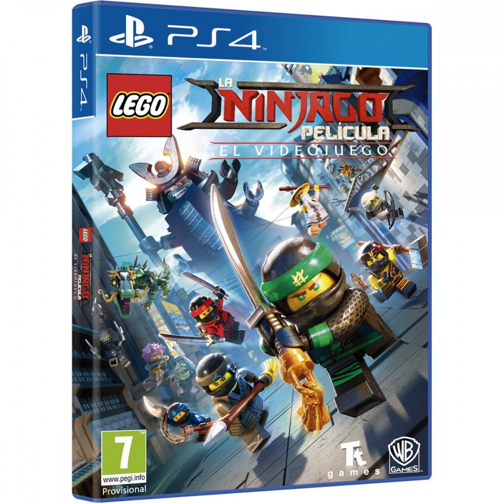 LEGO LA NINJAGO PELÍCULA PS4 JUEGO FÍSICO PARA PLAYSTATION 4 DE WARNER