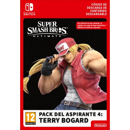 SUPER SMASH BROS ULTIMATE PACK DE ASPIRANTE 4 TERRY BOGARD DESCARGA DIGITAL