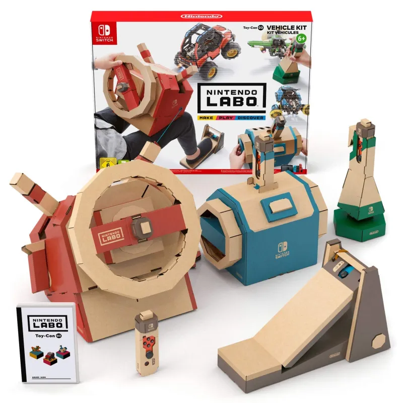 NINTENDO LABO KIT DE VEÍCULOS PARA NINTENDO SWITCH TOY CON 03 VEHICLE KIT - The Shop Gamer