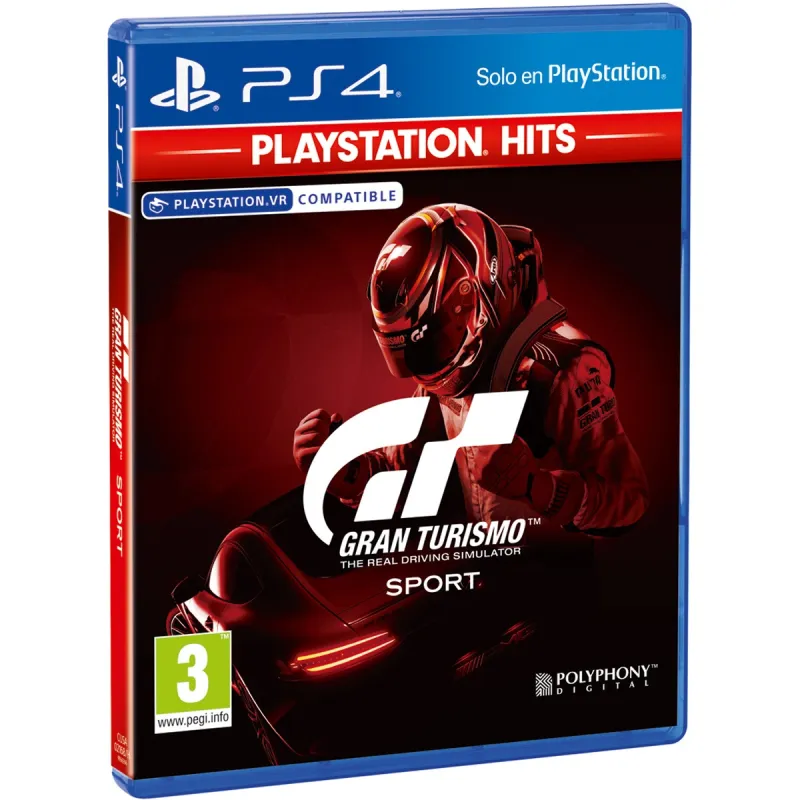 GT SPORT HITS PHYSICAL GAME FOR PLAYSTATION 4 GRAN TURISMO SPORT HITS - The Shop Gamer