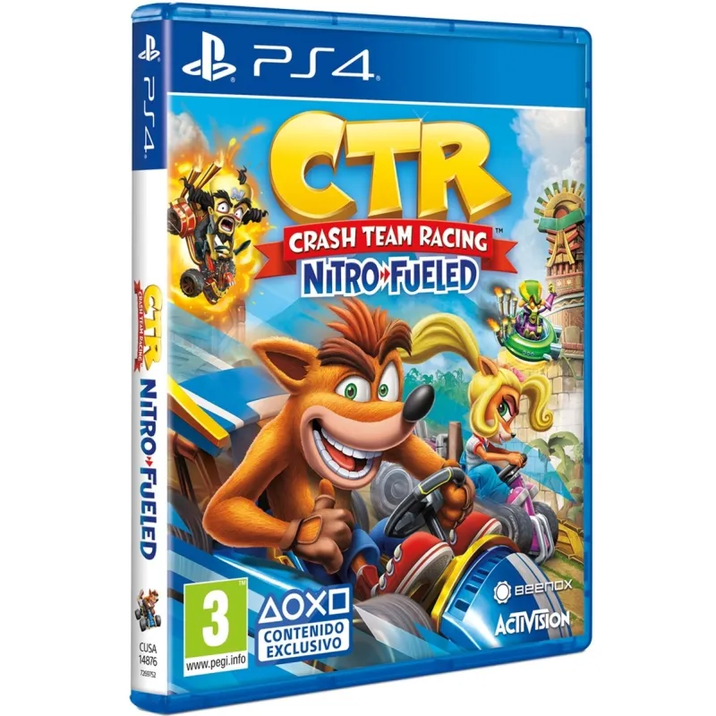 CRASH TEAM RACING NITRO FUELED PS4 JUEGO FISICO PARA PLAYSTATION 4