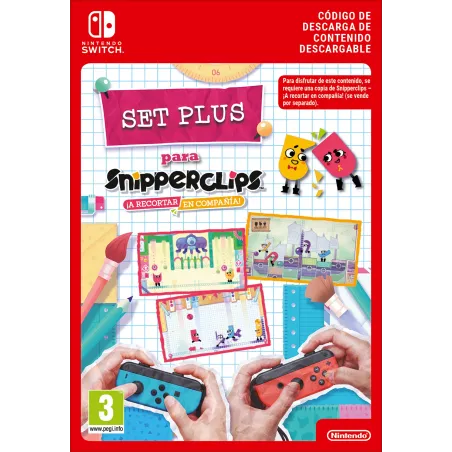 SNIPPERCLIPS: CUT IT OUT TOGETHER PLUSPACK NINTENDO SWITCH COD. DESCARGA DIGITAL