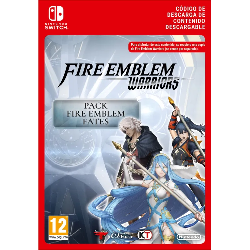 FE WARRIORS: FIRE EMBLEM FATES PACK NINTENDO SWITCH DIGITAL DOWNLOAD CODE - The Shop Gamer
