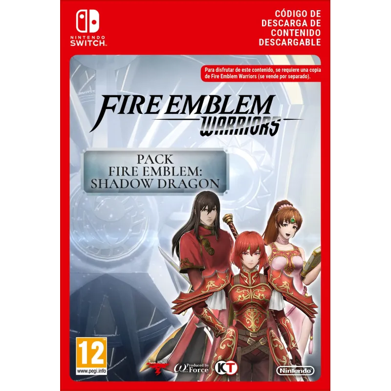 FE WARRIORS FIRE EMBLEM SHADOW DRAGON PACK NINTENDO SWITCH DIGITAL DOWNLOAD CODE - The Shop Gamer