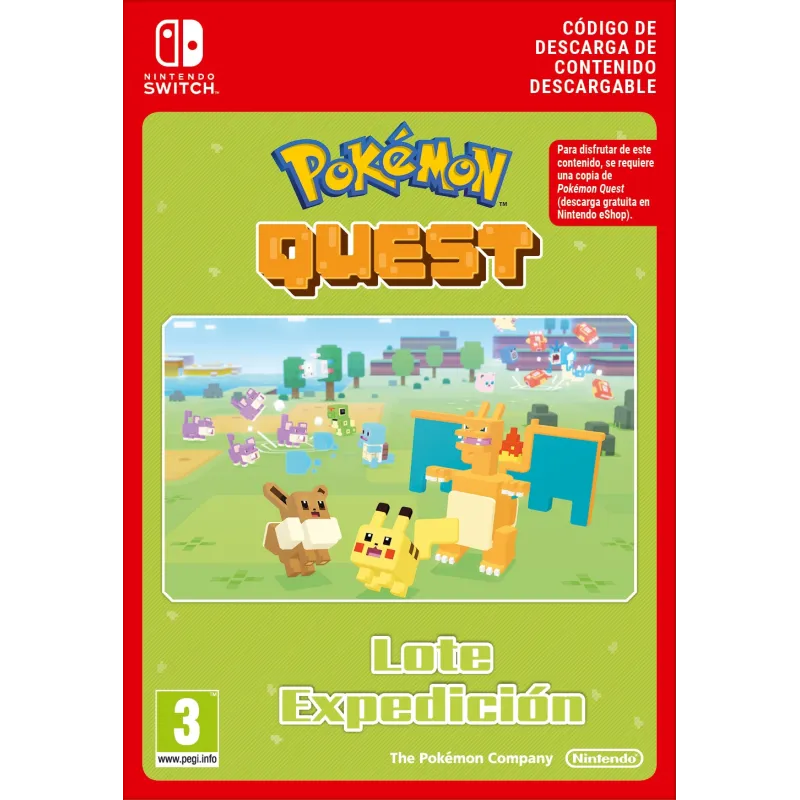 POKEMON QUEST EXP. PACK NINTENDO SWITCH CODE DE TÉLÉCHARGEMENT NUMÉRIQUE - The Shop Gamer