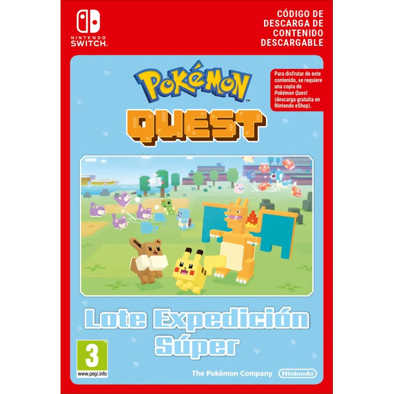 POKEMON QUEST GREAT EXP. PACK NINTENDO SWITCH CÓDIGO DE DOWNLOAD DIGITAL - The Shop Gamer
