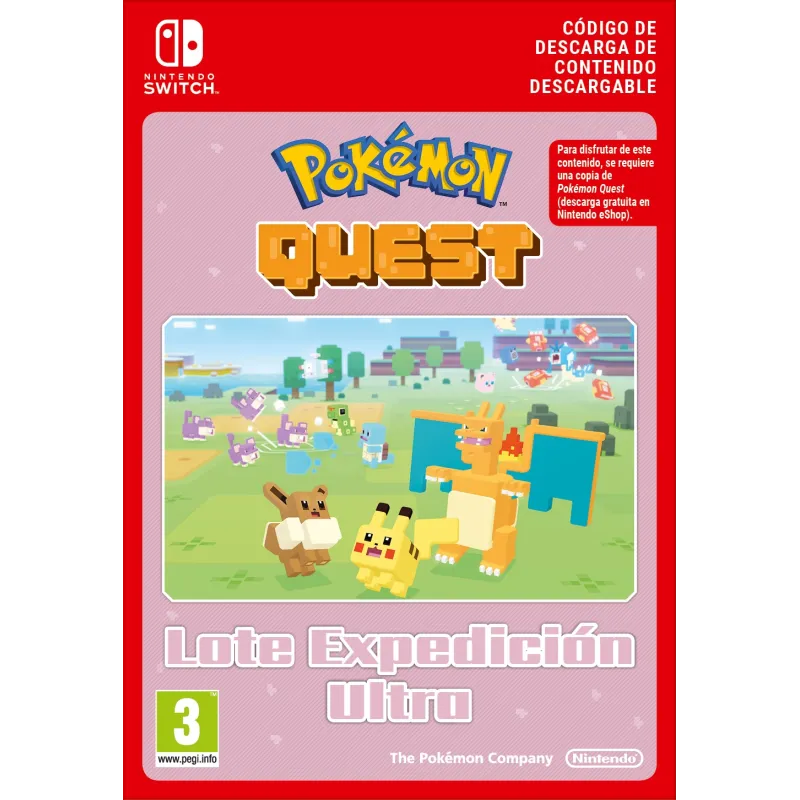 POKEMON QUEST ULTRA EXP. PACK NINTENDO SWITCH DIGITAL DOWNLOAD CODE - The Shop Gamer