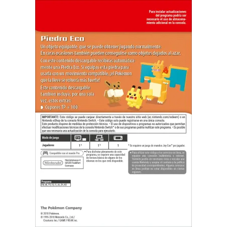 POKEMON QUEST WHACK-WHACK STONE  NINTENDO SWITCH DIGITAL DOWNLOAD CODE