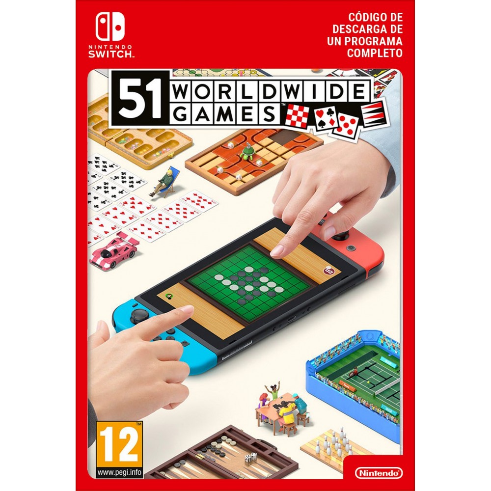 51 Worldwide Games 51 Juegos De Mesa Nintendo Switch Codigo De