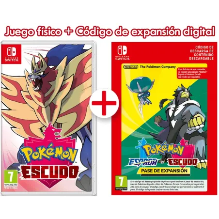 POKEMON ESCUDO SWITCH JUEGO FÍSICO PARA NINTENDO SWITCH