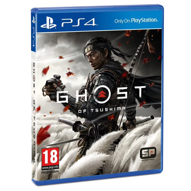 GHOST OF TSUSHIMA PS4 GIOCO FISICO PER PLAYSTATION 4 - The Shop Gamer