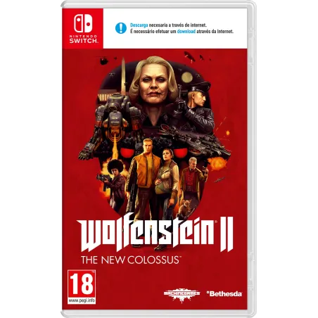 WOLFENSTEIN 2 THE NEW COLOSSUS SWITCH GIOCO FISICO PER NINTENDO SWITCH - The Shop Gamer