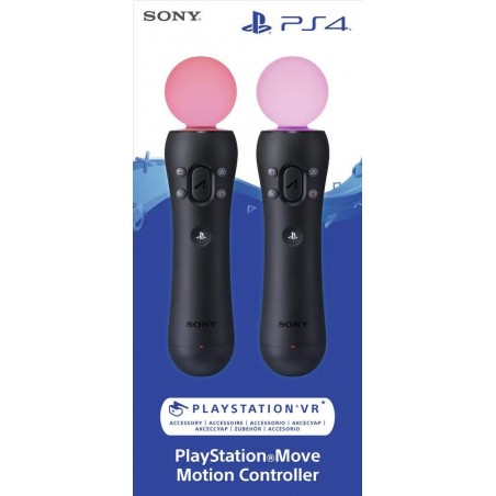 PLAYSTATION MOVE MOTION CONTROLLER PS4 MOVE TWIN PACK