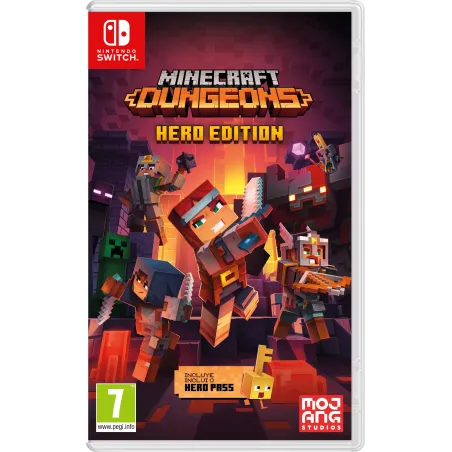 MINECRAFT DUNGEONS HERO EDITION SWITCH JOGO FÍSICO NINTENDO SWITCH - The Shop Gamer
