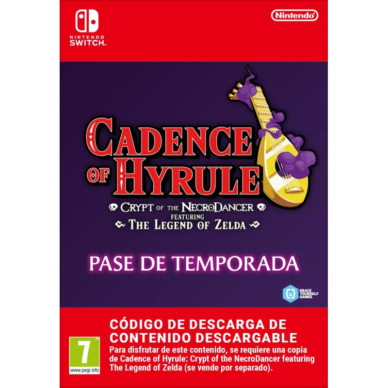 CADENCE OF HYRULE SEASON PASS SWITCH CODE NUMÉRIQUE DE CONTENU ADDITIONNEL - The Shop Gamer