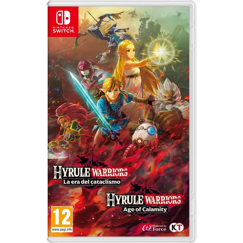 HYRULE WARRIORS: LA ERA DEL CATACLISMO SWITCH PHYSICAL GAME - The Shop Gamer