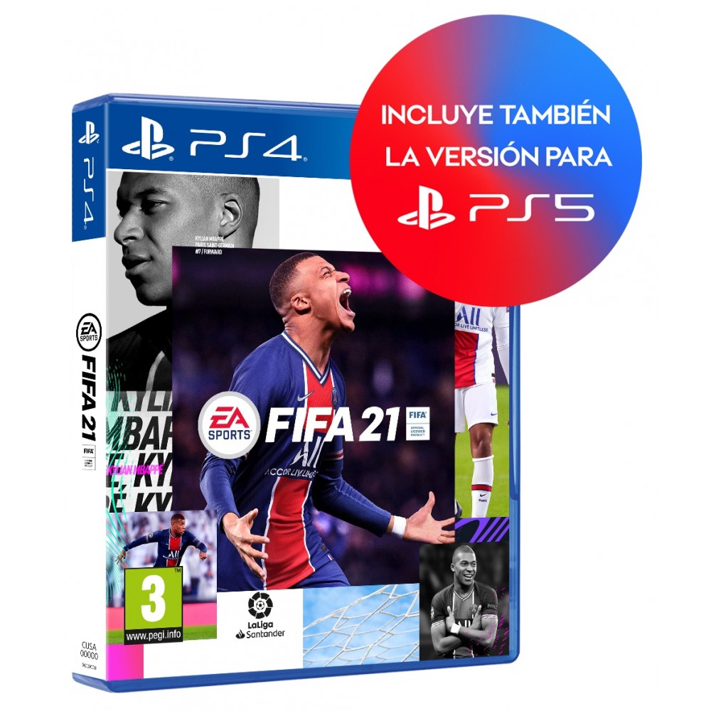 FIFA21 PS4 ESTÁNDAR EDITION JUEGO FÍSICO PARA PLAYSTATION 4