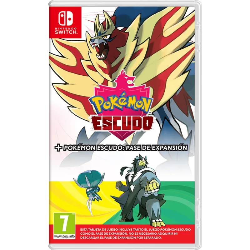 POKEMON ESCUDO + PASE DE ESPANSIÓN SWITCH PHYSICAL GAME FOR NINTENDO SWITCH - The Shop Gamer