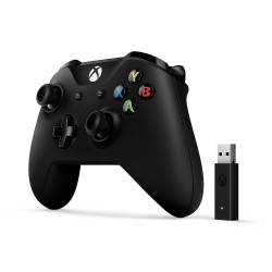 MANDO INALÁMBICO XBOX ONE CON ADAPTADOR PARA WINDOWS 10 NEGRO XBOXONE