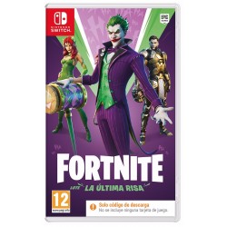 FORTNITE: LOTE LA ÚLTIMA RISA SWITCH CÓDIGO EN CAJA FÍSICA PARA NINTENDO SWITCH