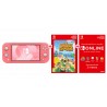NINTENDO SWITCH LITE CORAIL + ANIMAL CROSSING TÉLÉCHARGEMENT+ ABONNEMENT 3 MOIS