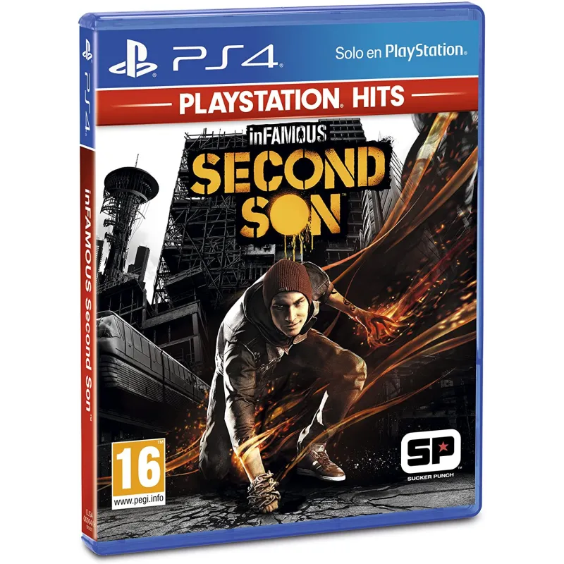INFAMOUS SECOND SON PHYSICAL GAME PS4 PLAYSTATION 4 HITS - The Shop Gamer