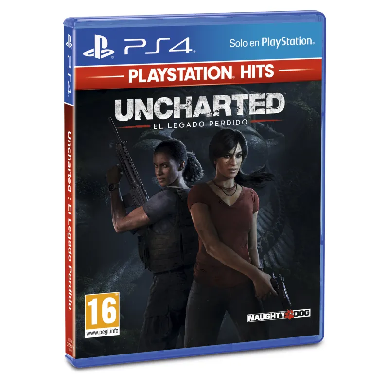UNCHARTED: EL LEGADO PERDIDO GIOCO FISICO PS4 PLAYSTATION 4 HITS - The Shop Gamer