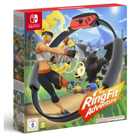 NINTENDO SWITCH NEON COM RINGFIT ADVENTURE CONSOLA COM ACESSÓRIOS E JOGO FÍSICO - The Shop Gamer