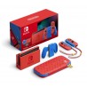 NINTENDO SWITCH EDICIÓN MARIO COLOR ROJO Y AZUL Y FUNDA INCLUIDA NINTENDO SWITCH