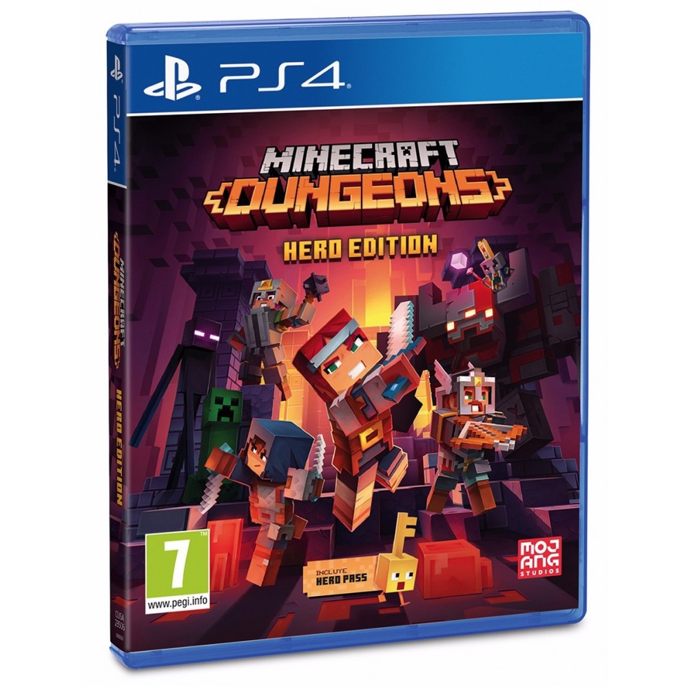 MINECRAFT DUNGEONS HERO EDITION PS4 JUEGO FÍSICO PLAYSTATION 4