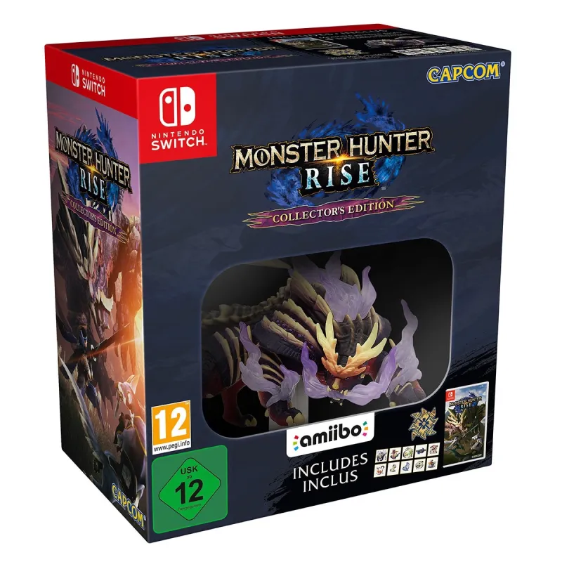MONSTER HUNTER RISE COLLECTOR'S EDITION SWITCH FYSIEKE GAME NINTENDO SWITCH - The Shop Gamer