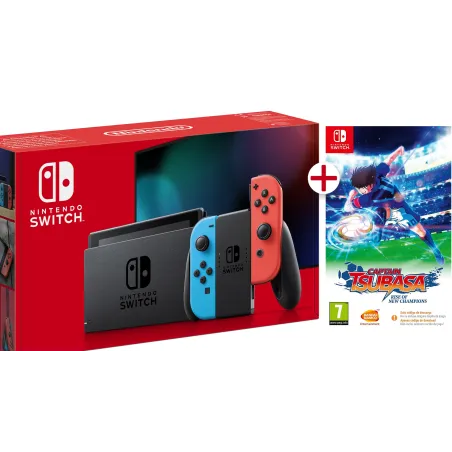 NINTENDO SWITCH NEON + CAPTAIN TSUBASA DIGITALER DOWNLOADCODE - The Shop Gamer