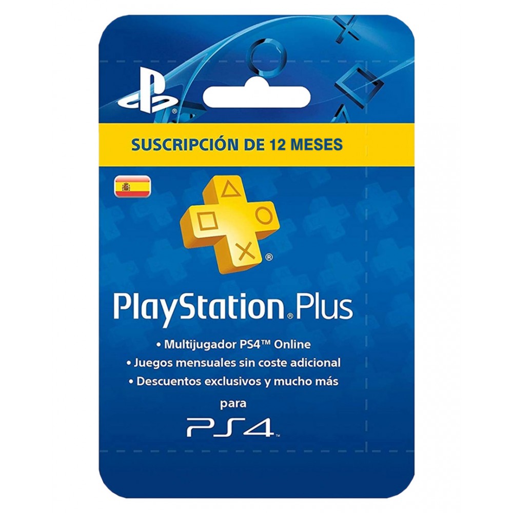 PLAYSTATION PLUS 365 DIAS PSN 12 MESES SUSCRIPCION PS4 / PS5 CODIGO DESCARGA