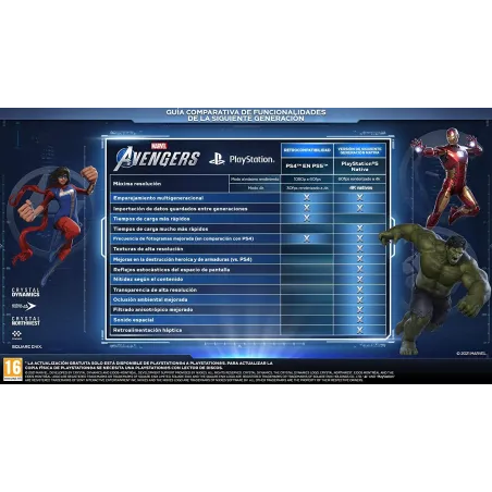 MARVEL AVENGERS PS5 FYSIEKE GAME VOOR PLAYSTATION 5 VAN SQUARE ENIX - The Shop Gamer